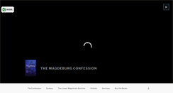 Desktop Screenshot of magdeburgconfession.com